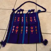Handwoven wayuu bag Purple - $50 - From Middle