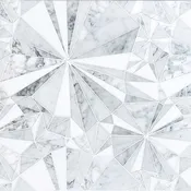 Diamond Starburst Grey