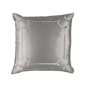 Alessandra European Sham Pewter S&S 26X26 (No Insert)