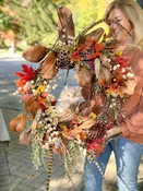 Warm Autumn & Owl Wreath — Naturally Country | Norwalk, Ohio