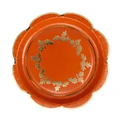 Floral Ring 9" Paper Plate (8ct)