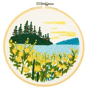 Mountain Lake Embroidery Kit