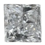 0.96 Carat Square Brilliant Gia Certified D Color Vs2 Clarity Diamond