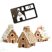 3D Gingerbread House Cookie Cutter