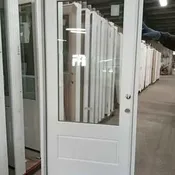 36" Wide 3/4 Glass Exterior Door Ready to Install — Hetchs LLC