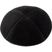 A10 - BLACK SUEDE KIPPAH
