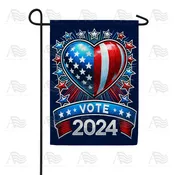 America Forever 2024 Presidential Election Vote Garden Flag