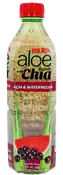 Iberia Aloe Vera Drink with Chia – Acai & Watermelon  16.9 oz