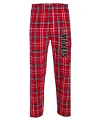 Camas Flannel Pant – red/white/black plaid