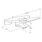 Door Latch Assembly, BL/AR