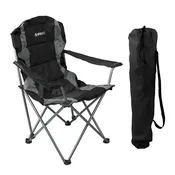 Outdoor Camping Chair – Lightweight, Portable Design (Black)