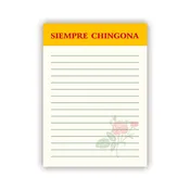 Siempre Chingona 5X7 Notepad