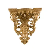 A French Regence Giltwood Bracket