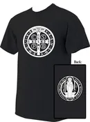 Benedictine Medal Adult T-Shirt