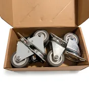 2" Dual Wheel Caster set of 4
