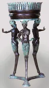 Pompeii Tripod bronze