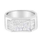 14Kt White Gold Diamond Ring (1 3/4 Cttw, G-H Color, Vs2-Si1 Clarity)