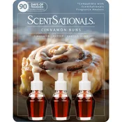 Cinnamon Buns - Fragrance Oil Plug In Air Freshener 3pk