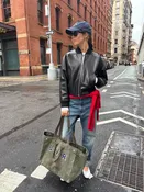 Bowery Street In Leather