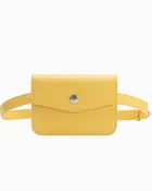 Amberlee Leather Wallet in Yellow