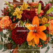 Hello Autumn floral design