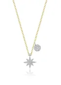 14k Starburst Necklace