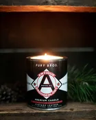 Oil Can Candle Vintage Leather Scent