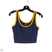 Athletic Bra By Lou And Grey In Blue & Yellow, Size: Xs