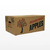 12/3 Quad Apple Master Shipper w/divider
