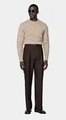 Taupe Crewneck