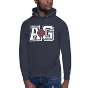 AG Unisex Hoodie — Austin St. John as Jason (Original Red Ranger)