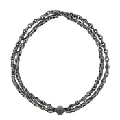 Clara Williams Leather Chain Magnetic Necklace