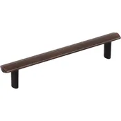 Elements 641-128DBAC William Collection Pull, Brushed Oil Rubbed Bronze