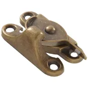 HILLMAN 851833 Crescent Sash Lock, Antique Brass