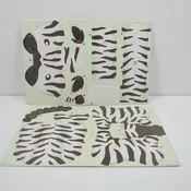 3D Foam Zebra Building Kit