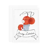 Baby Lobster Greeting Card – BA19