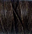 Dark Chocolate – 25 ft – Wax Linen Irish  Crawford 4 ply