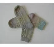 Jojoland Whisper Leaf Sock Pattern