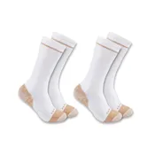 Men's Midweight Cotton Blend Steel Toe Boot Sock 2-pack SB5552