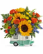 RETRO CERAMIC  LOVE BUS!