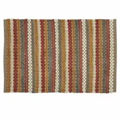 Gathered Pumpkin Chindi Rug