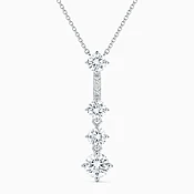 Arpeggia pendant in white gold