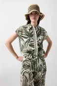Leinenbluse Charlet