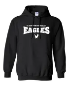 Eagles 2 Hoodie Black &amp;amp; Red