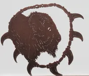 Buffalo With Teeth