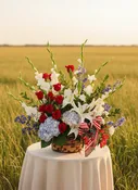 The Patriotic Garden Bouquet