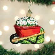 Wheelbarrow Ornament – Old World Christmas Garden Tool