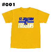 #001 St Joachim Trojans 2025 - Gold Shirt