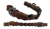 BRAIDED LEATHER DOG COLLAR