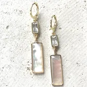 Lena Pearl earrings